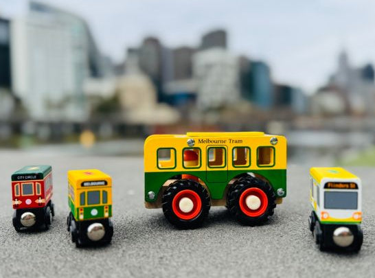 Melbourne Trams Spotty Dot Toys