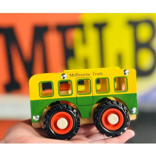 Melbourne Wooden Tram Spotty Dot Toys