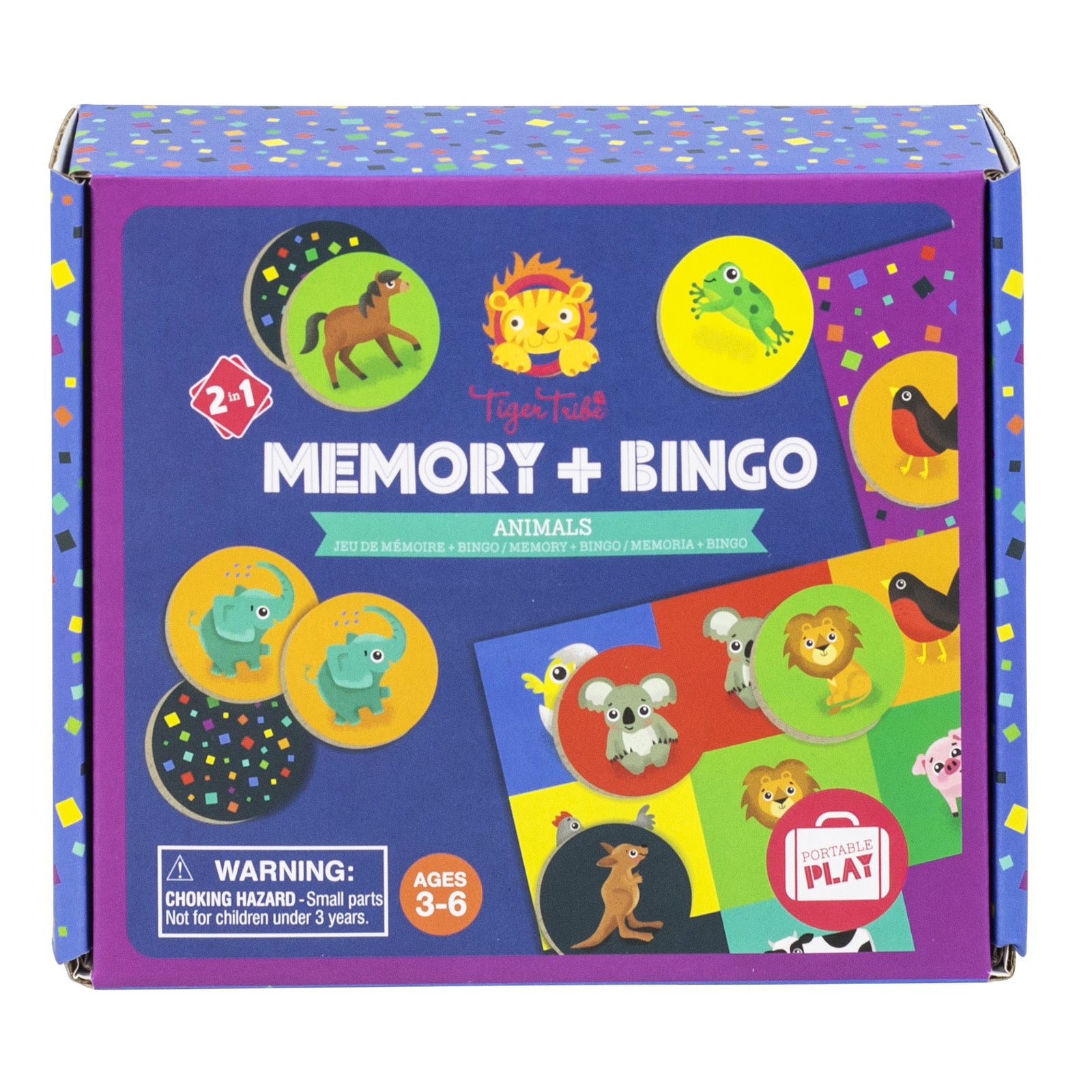 Memory & Bingo Animals Spotty Dot 