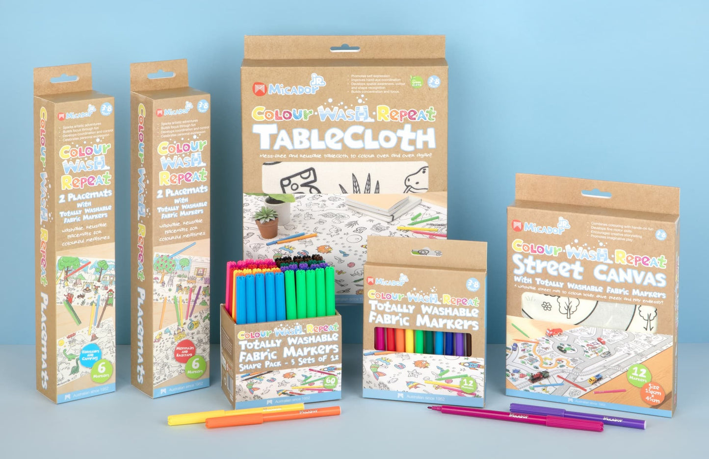 Micador Colour Wash Repeat Range Spotty Dot Toys