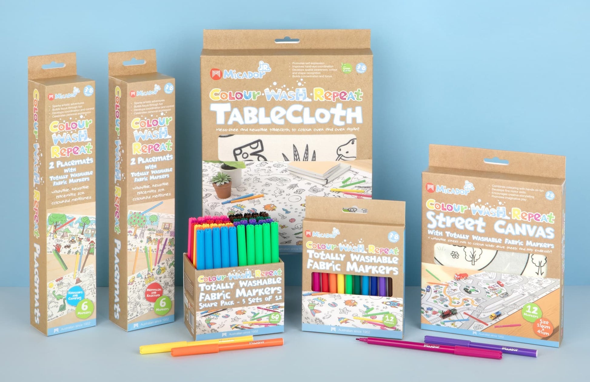 Micador Colour Wash Repeat Range Spotty Dot Toys