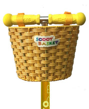 Load image into Gallery viewer, Micro Scoot Basket Yellow - Spotty Dot AU
