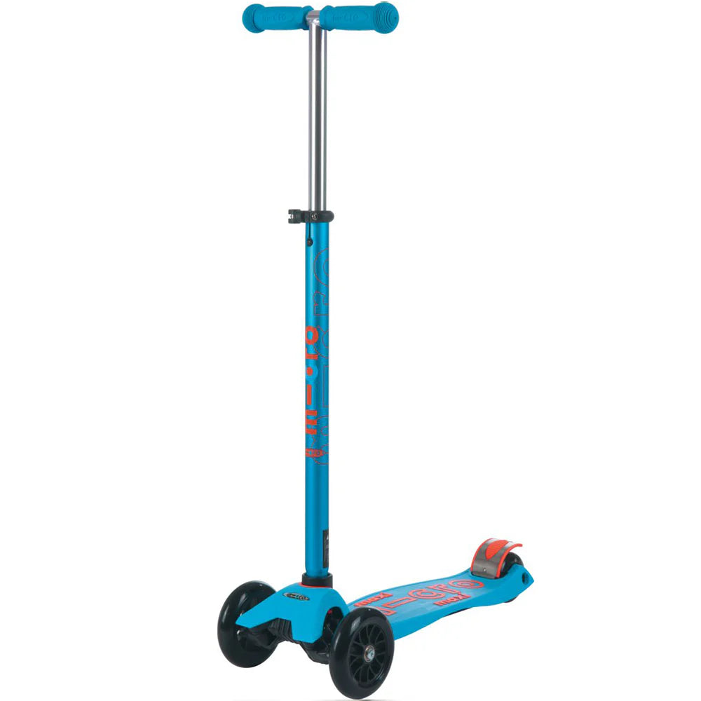 Micro Scooter Caribbean Blue Maxi LED Wheels Spotty Dot toys