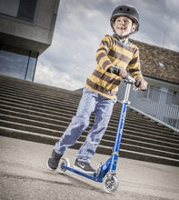 Load image into Gallery viewer, Micro Sprite Sapphire Blue 2 wheels LED Spotty Dot Toys
