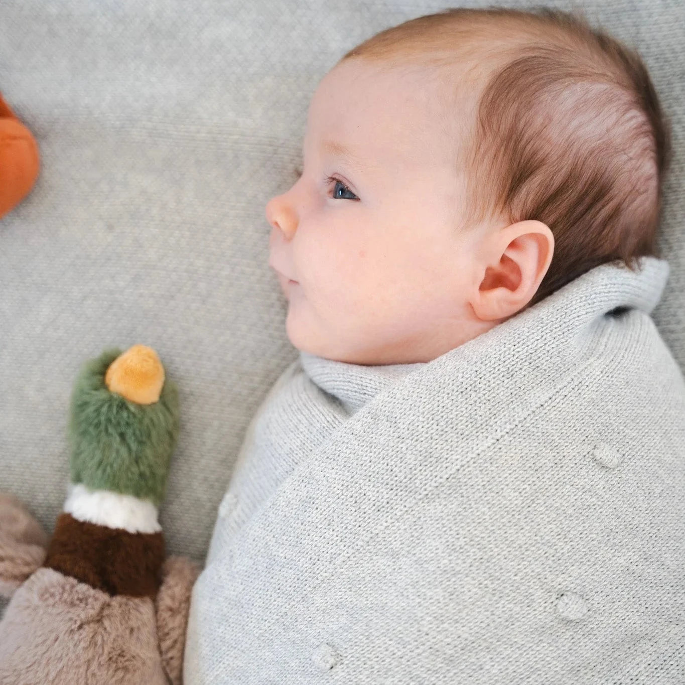 Mini Hugo Rattle Duck Nana Huchy Spotty Dot Toys