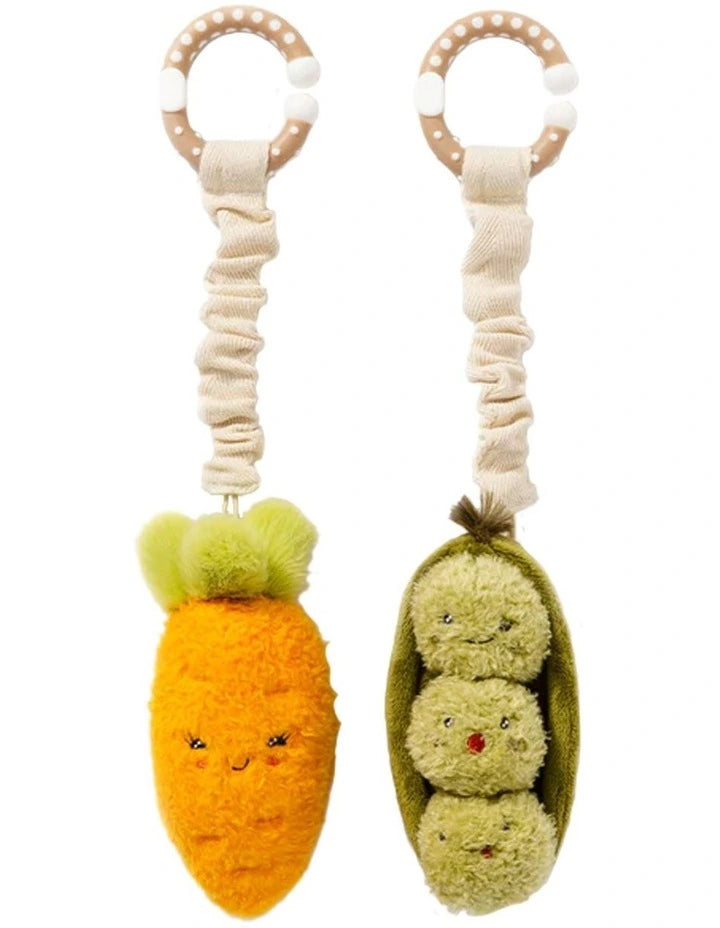 Mini Market Stroller Pram Toy Carrot & Peas Spotty Dot Toys