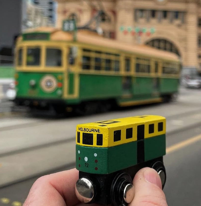 Mini Melbourne Tram Spotty Dot Toys