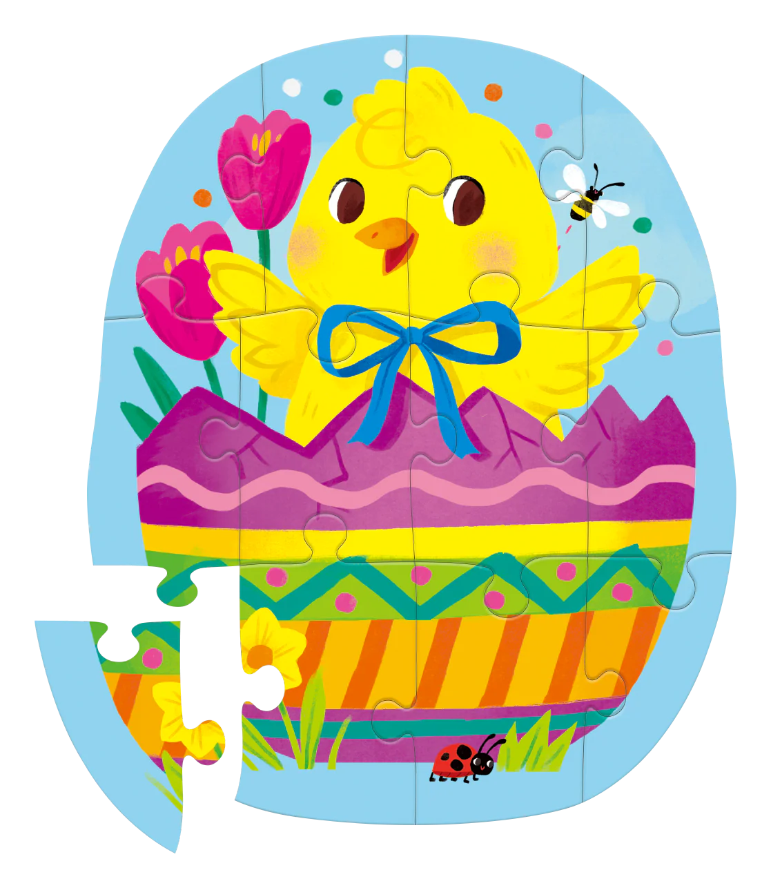 Mini Puzzle Easter Egg Spotty Dot Toys