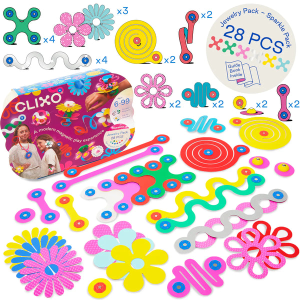 NEW CLIXO Jewellery Pack Spotty Dot Toys