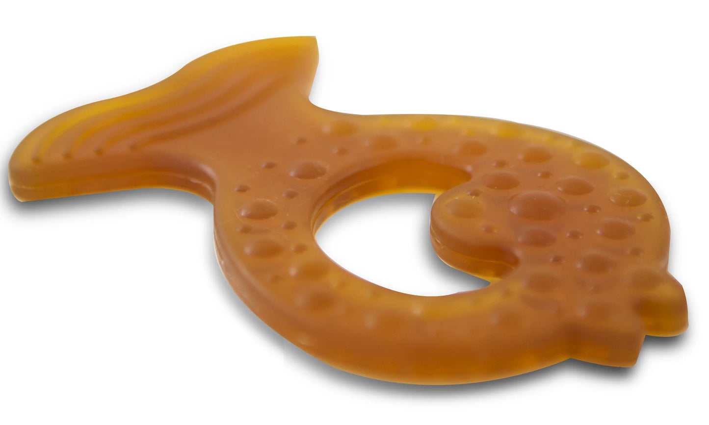 Natural Rubber Soother Fish Single Spotty Dot Baby