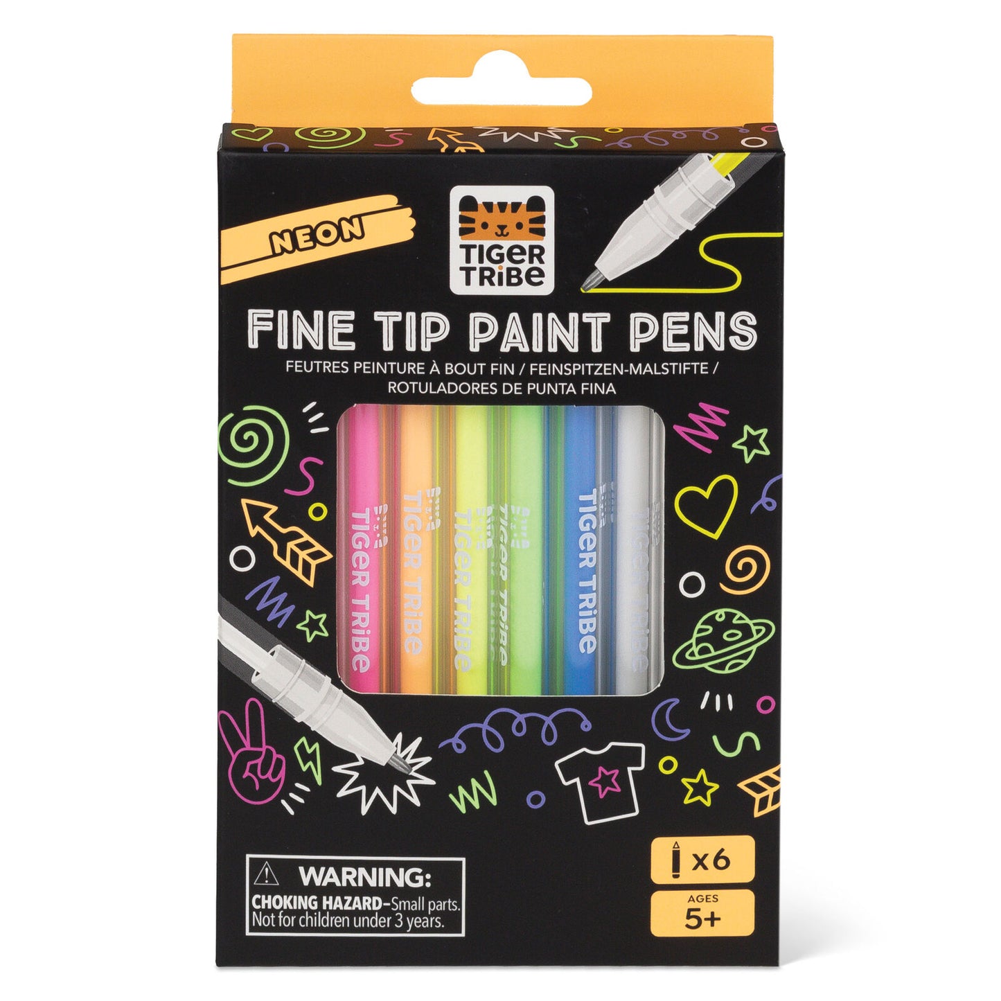Neon Fine Tip Paint Pens Spotty Dot Toys