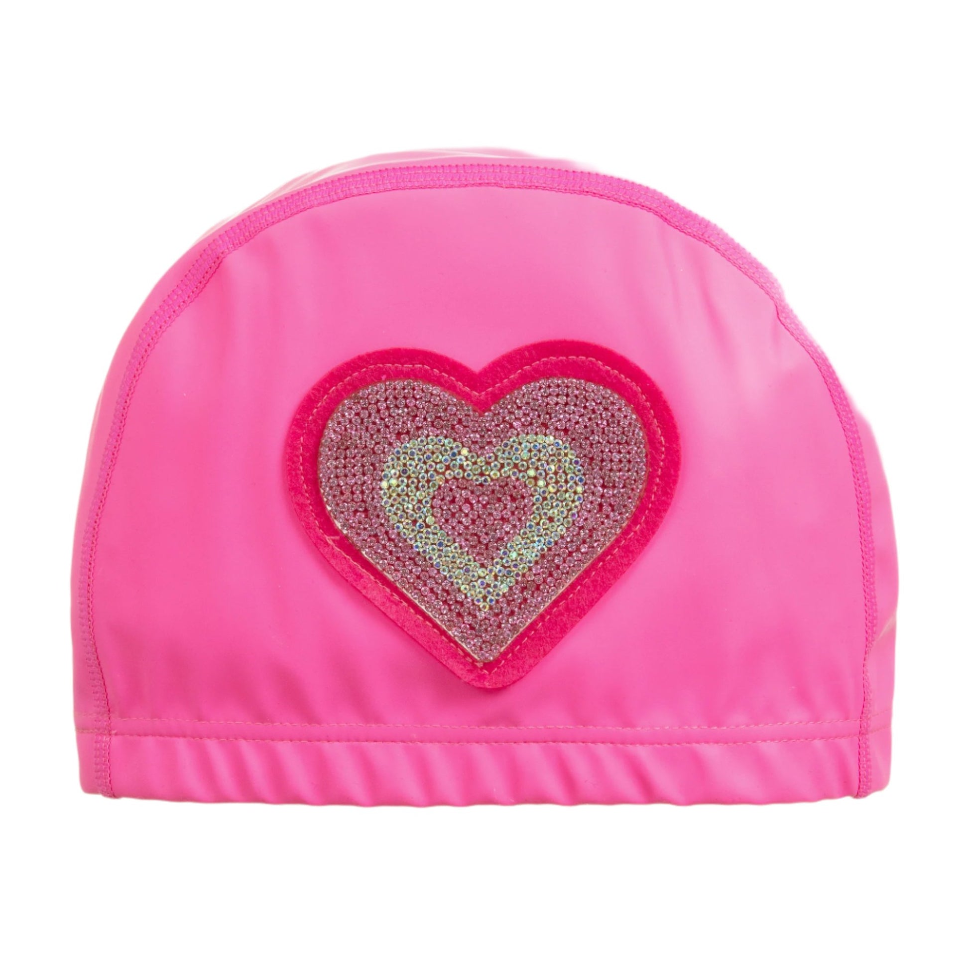 Neon Pink Swim Cap Spotty Dot Toys