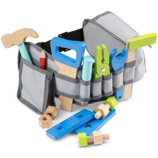 Kids Wooden Tool Belt Set - Spotty Dot Toys