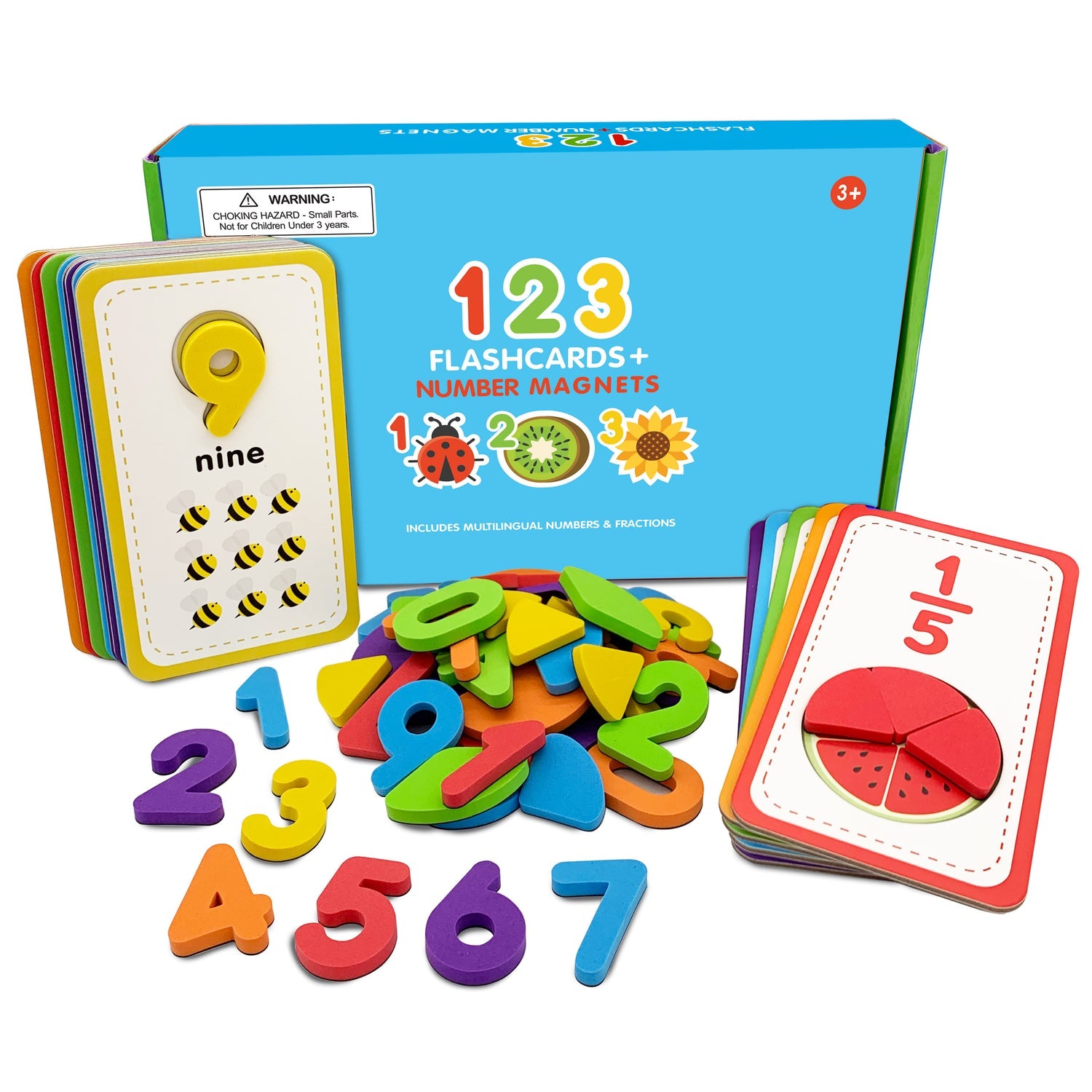 Number Magnets & Flashcards Spotty Dot Toys