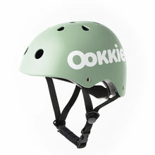 Load image into Gallery viewer, OOKKIE Helmet Sage - Spotty Dot
