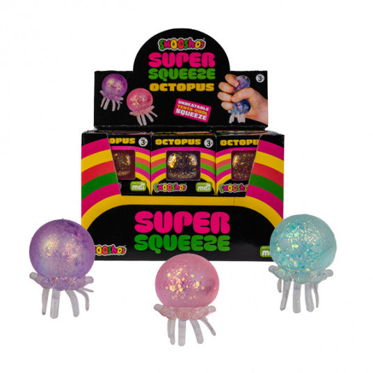 Octopus Super Squeeze Smooshos Spotty Dot Toys
