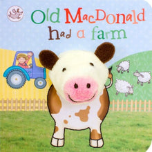 Load image into Gallery viewer, Old MacDonald Nursery Finger Puppet Books - Spotty Dot Toys
