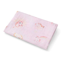 Load image into Gallery viewer, Organic Cotton Unicorn Baby Wrap Spotty Dot
