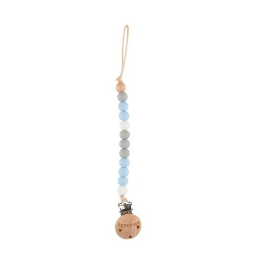Pacifier Clip Milan BLue - Spotty Dot
