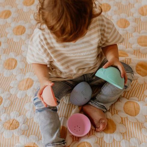 Pastel Stacking Cups Spotty Dot