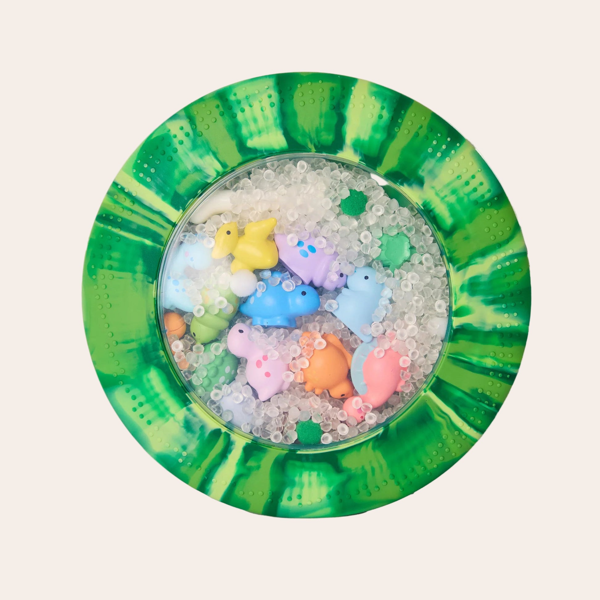 Peekaboo Sensory Bag Dino Spotty Dot Toys