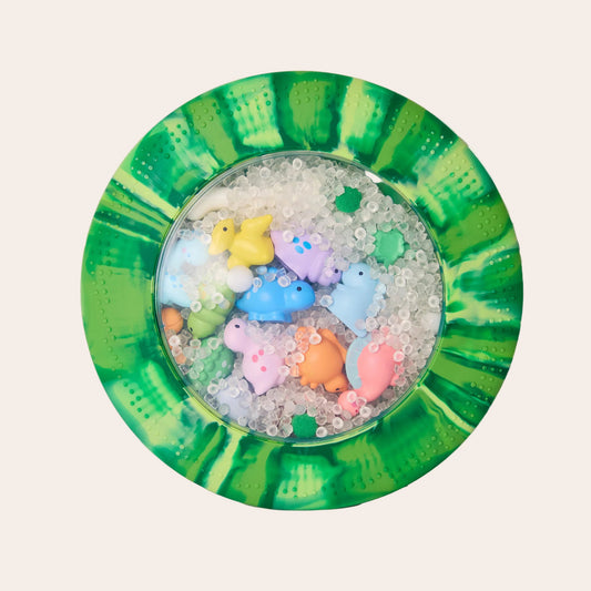 Peekaboo Sensory Bag Dino Spotty Dot Toys