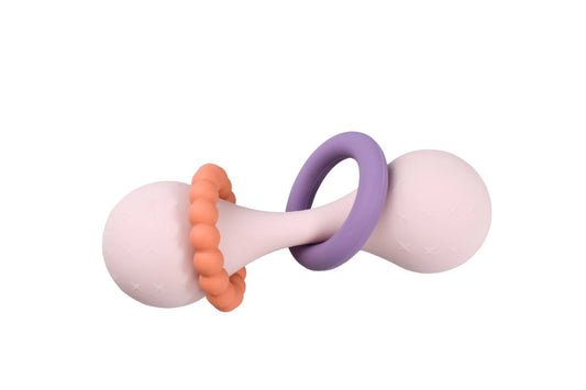 Sensory Maraca Pink - Spotty Dot