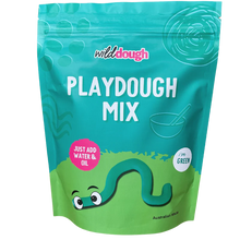 Load image into Gallery viewer, Playdough Powder Mix Green Spotty Dot
