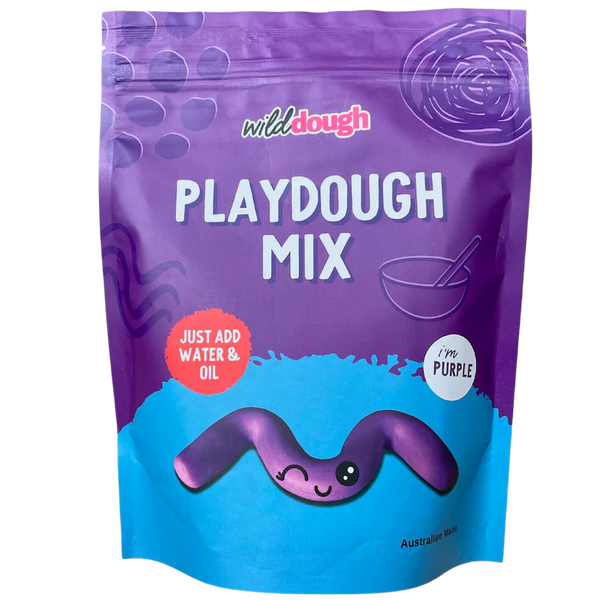 Playdough Powder Mix Purple Spotty Dot