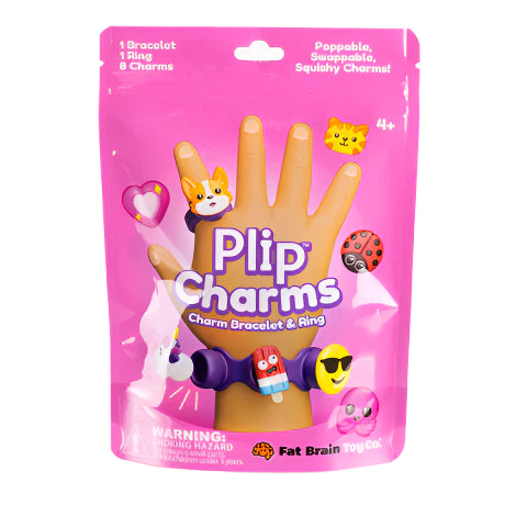 Plip Charms Pink Pack Fat Brain Spotty Dot Toys
