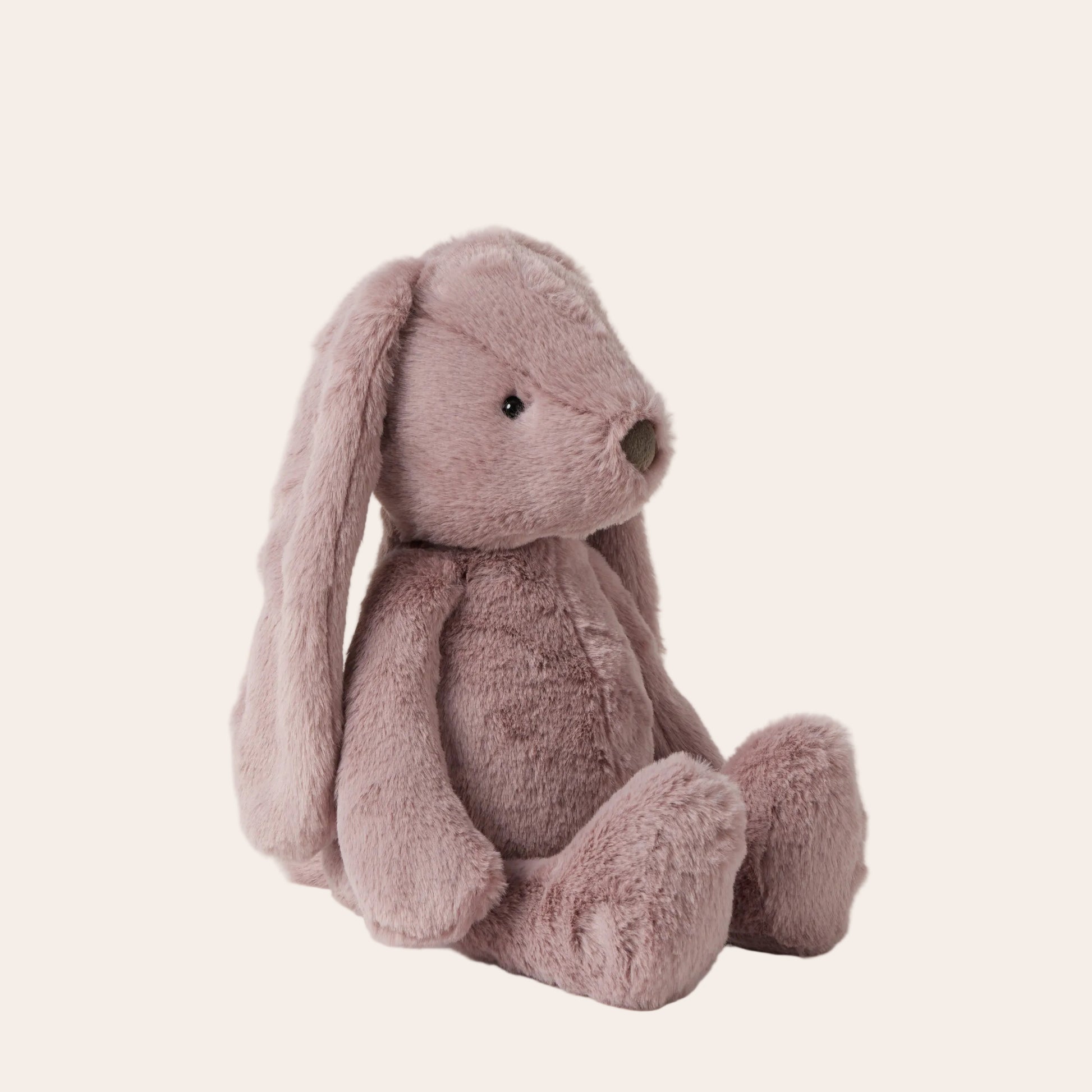 Medium Plush Bunny Taupe - Spotty Dot