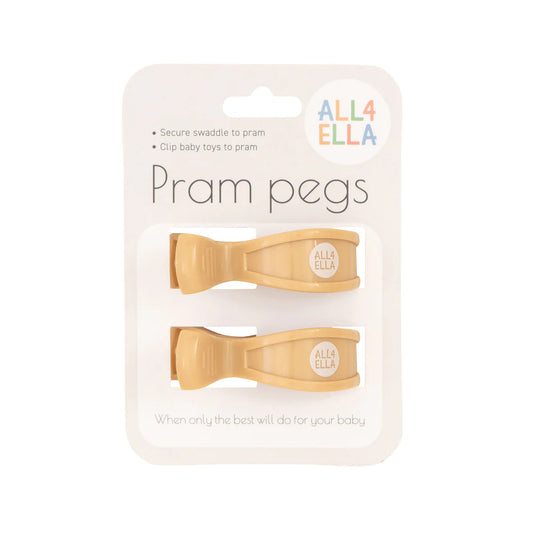 Pram Pegs Sand Spotty Dot Toys