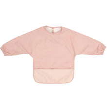 Load image into Gallery viewer, Recycled Long Sleeve Bib Pink - Spotty Dot
