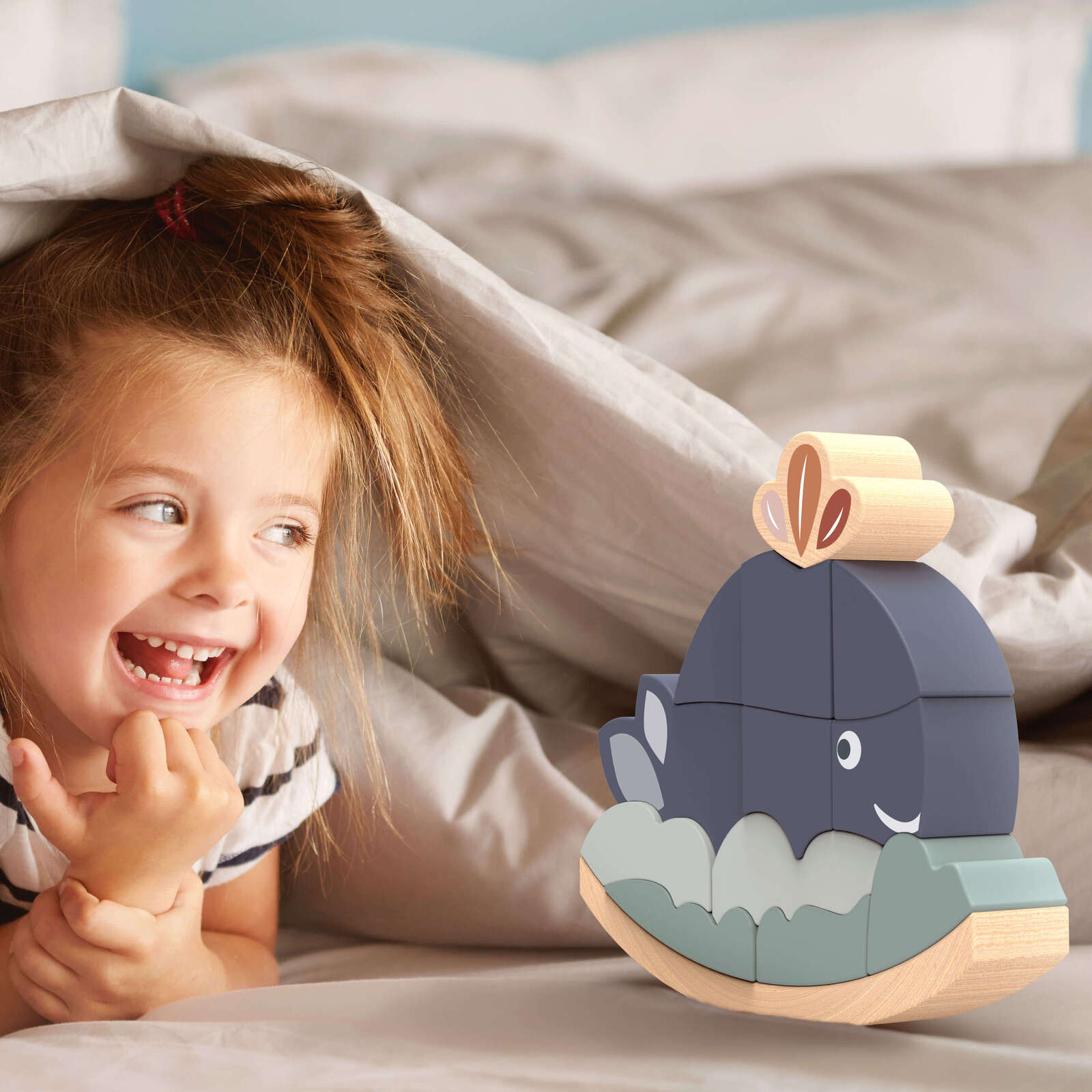 Rocking Stacking Whale - Spotty Dot Toys