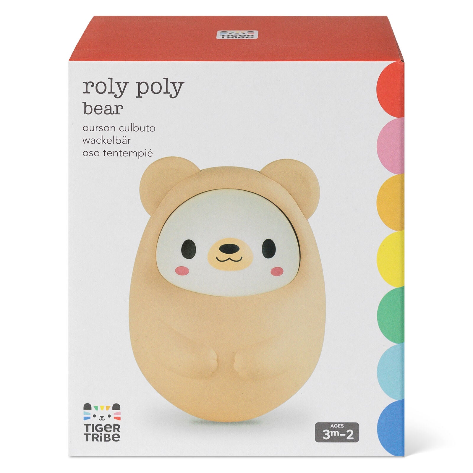 Roly Poly Bear Tiger Tribe Spotty Dot