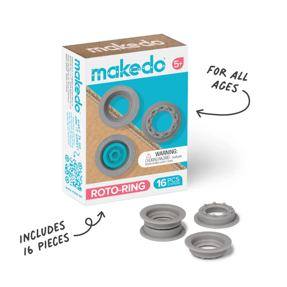 Rota Ring 16 Pieces by Makedo Spotty Dot Toys