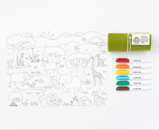 Scribble Mat - Safari - Spotty Dot Toys