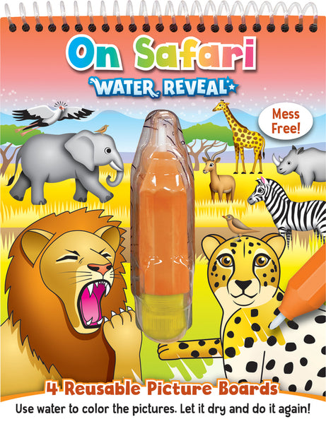 Safari Water Reveal Book - Spotty Dot Toys