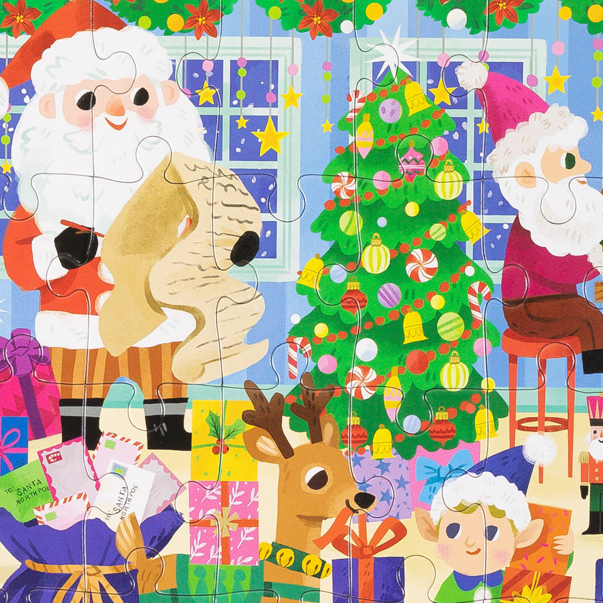 Santa's Workshop Puzzle 50 pieces Spotty Dot Toys