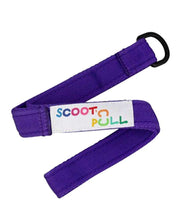 Load image into Gallery viewer, Scoot n Pull strap - Purple - Spotty Dot AU
