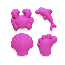 Load image into Gallery viewer, Scrunch Beach Moulds Neon Purple Spotty Dot Toys
