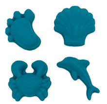 Load image into Gallery viewer, Scrunch Beach Moulds Petrol Spotty Dot Toys
