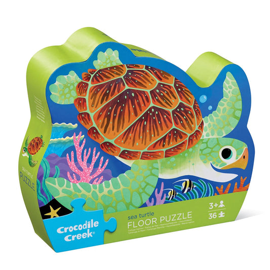 Sea Turtle 36 Piece Kids Floor Puzzle Spotty Dot Toys