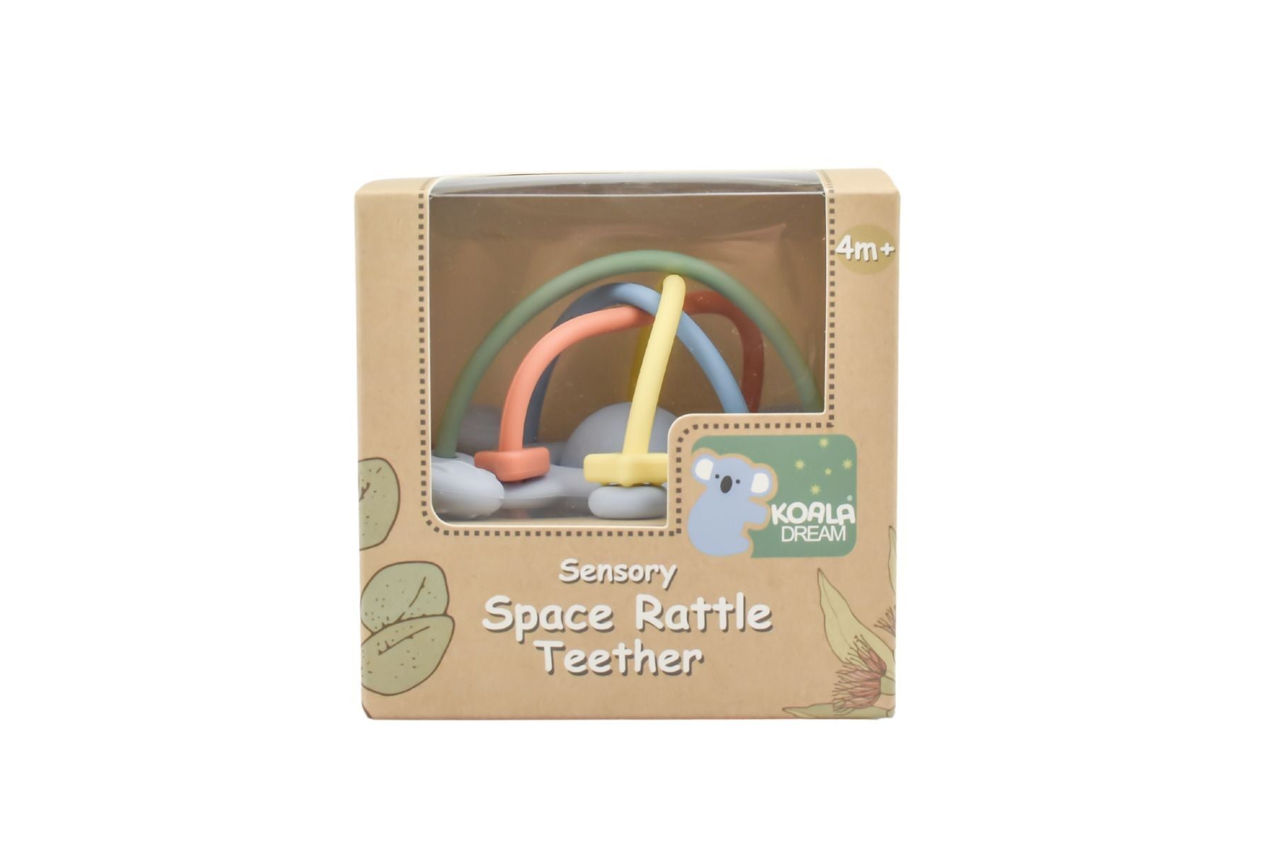Silicone Sensory Space Rattle Teether - Spotty Dot Toys