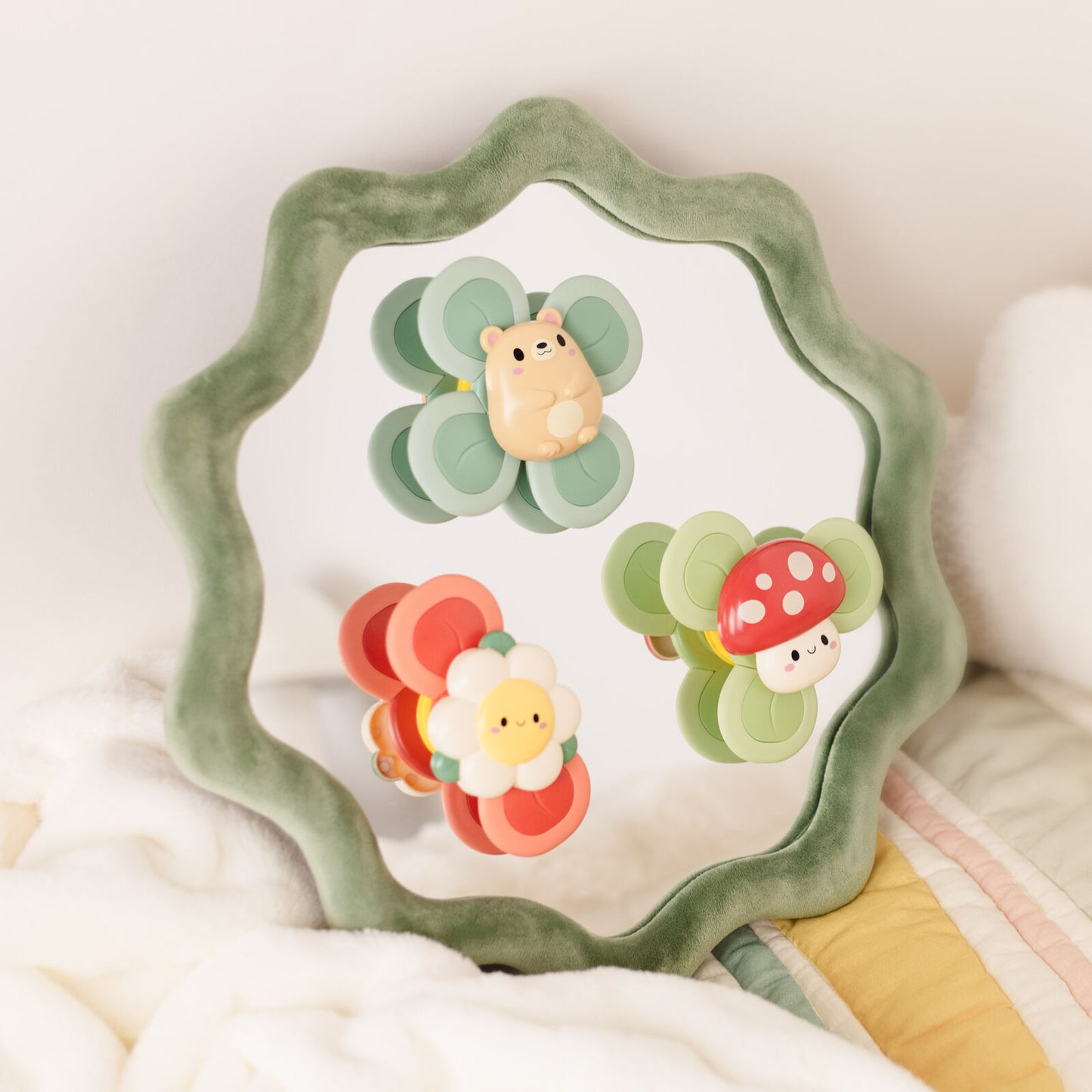Sensory Spinners Woodlands Spotty Dot Toys