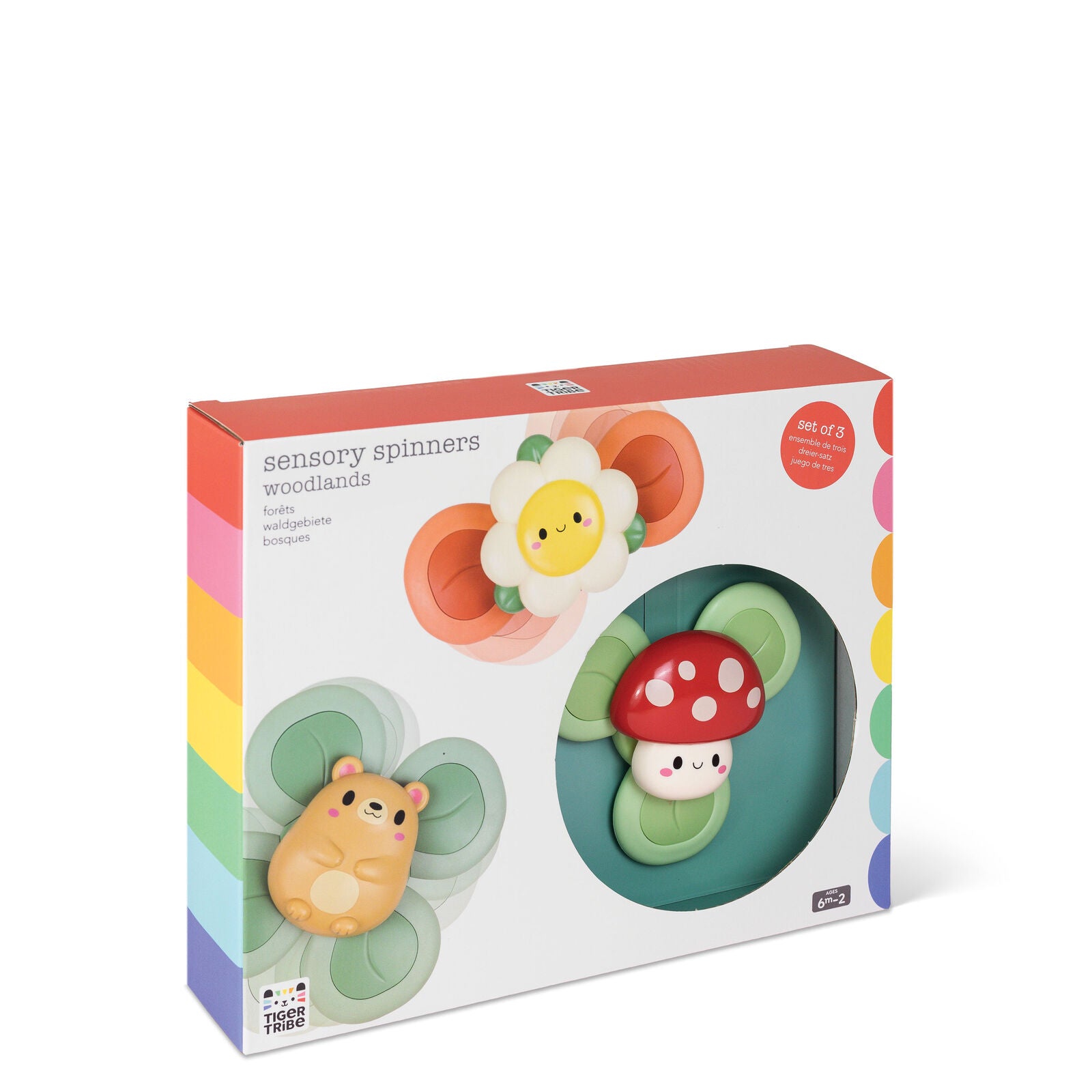 Sensory Spinners Woodlands Spotty Dot Toys