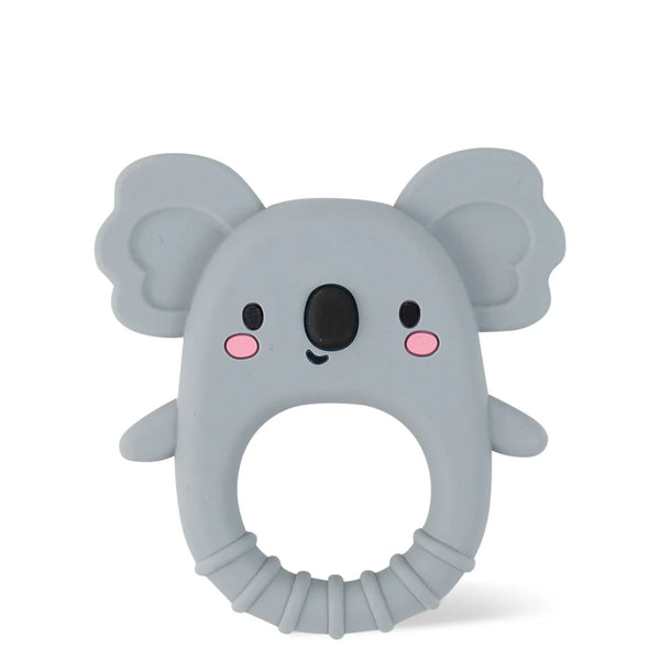 Silicone Koala Teether Spotty Dot Baby