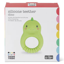 Load image into Gallery viewer, Silicone Teether Dino Tiger Tribe Spotty Dot Toys
