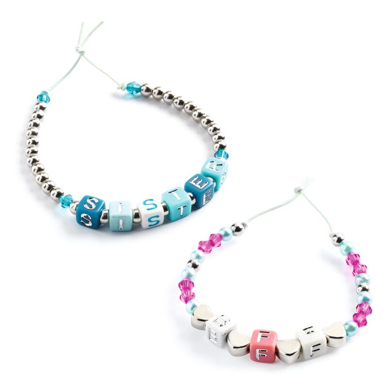Gold Alphabet Beads Spotty Dot Toys