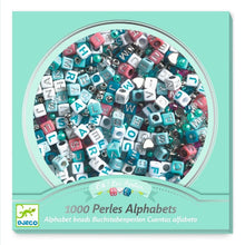 Load image into Gallery viewer, Silver Alphabet Beads Spotty Dot Toys
